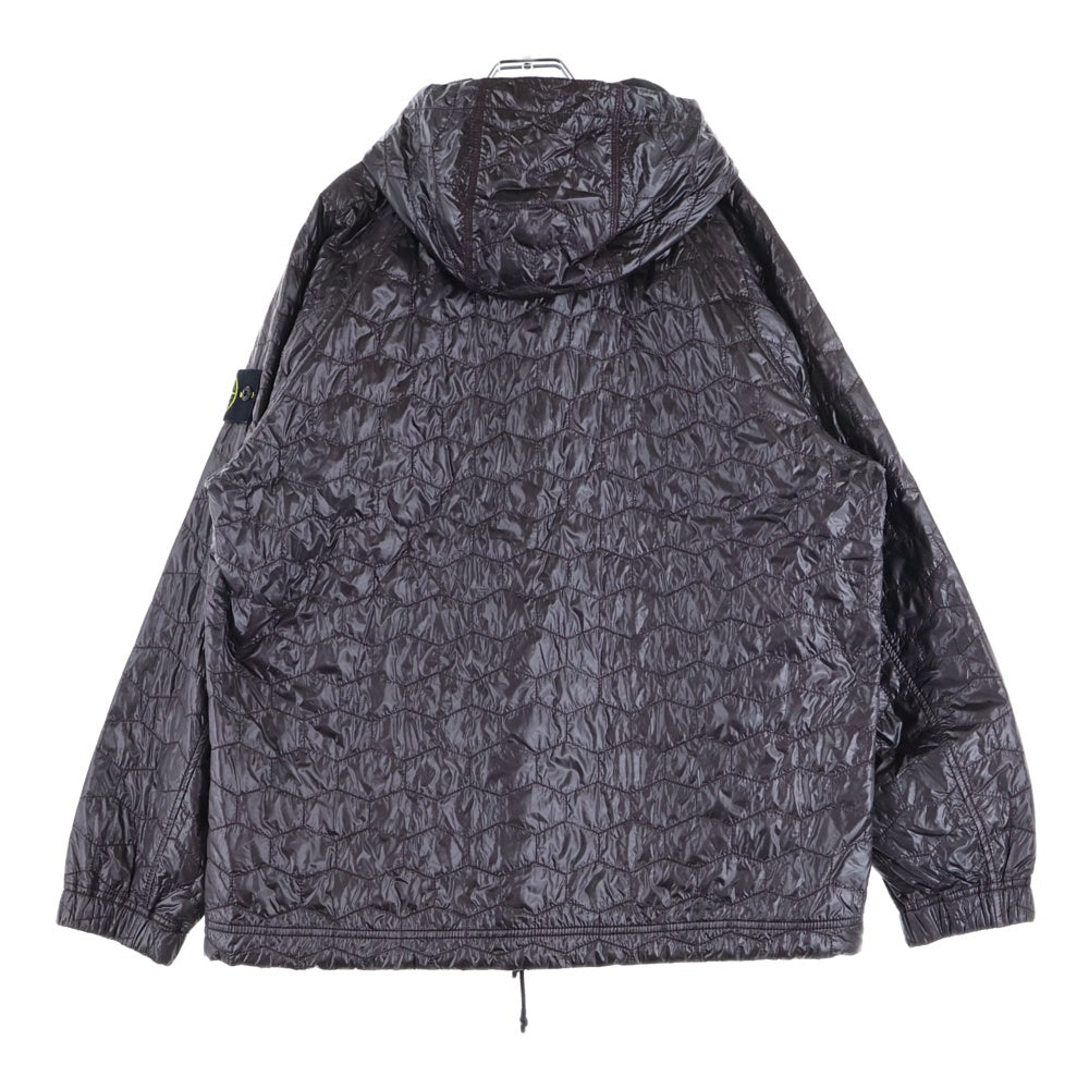 STONE ISLAND(ストーンアイランド) 18AW Chocolate Brown Pertex Quantum Primaloft Smock 681542821 フーデッド プルオーバー ナイロンジャケット チョコレートブラウン