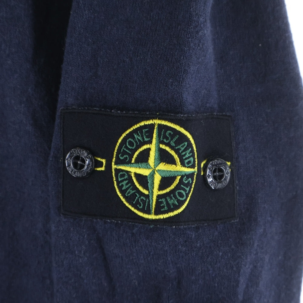STONE ISLAND(ストーンアイランド) 18SS driver's knit 6815545B9 ドライバーズニット ジップアップ ニット カーディガン ネイビー