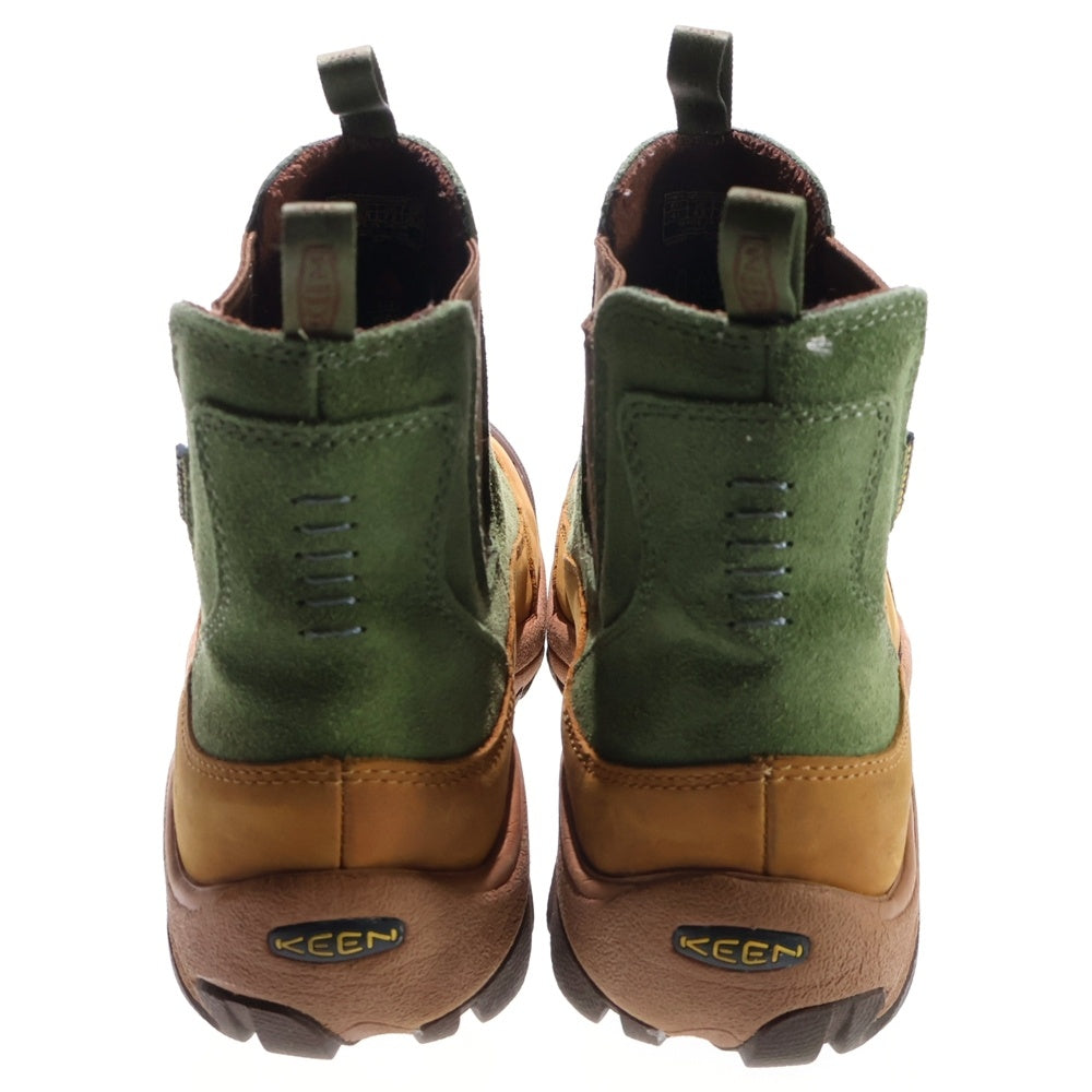 KEEN(キーン) スエード サイドゴアブーツ ブラウン/カーキ 1014077