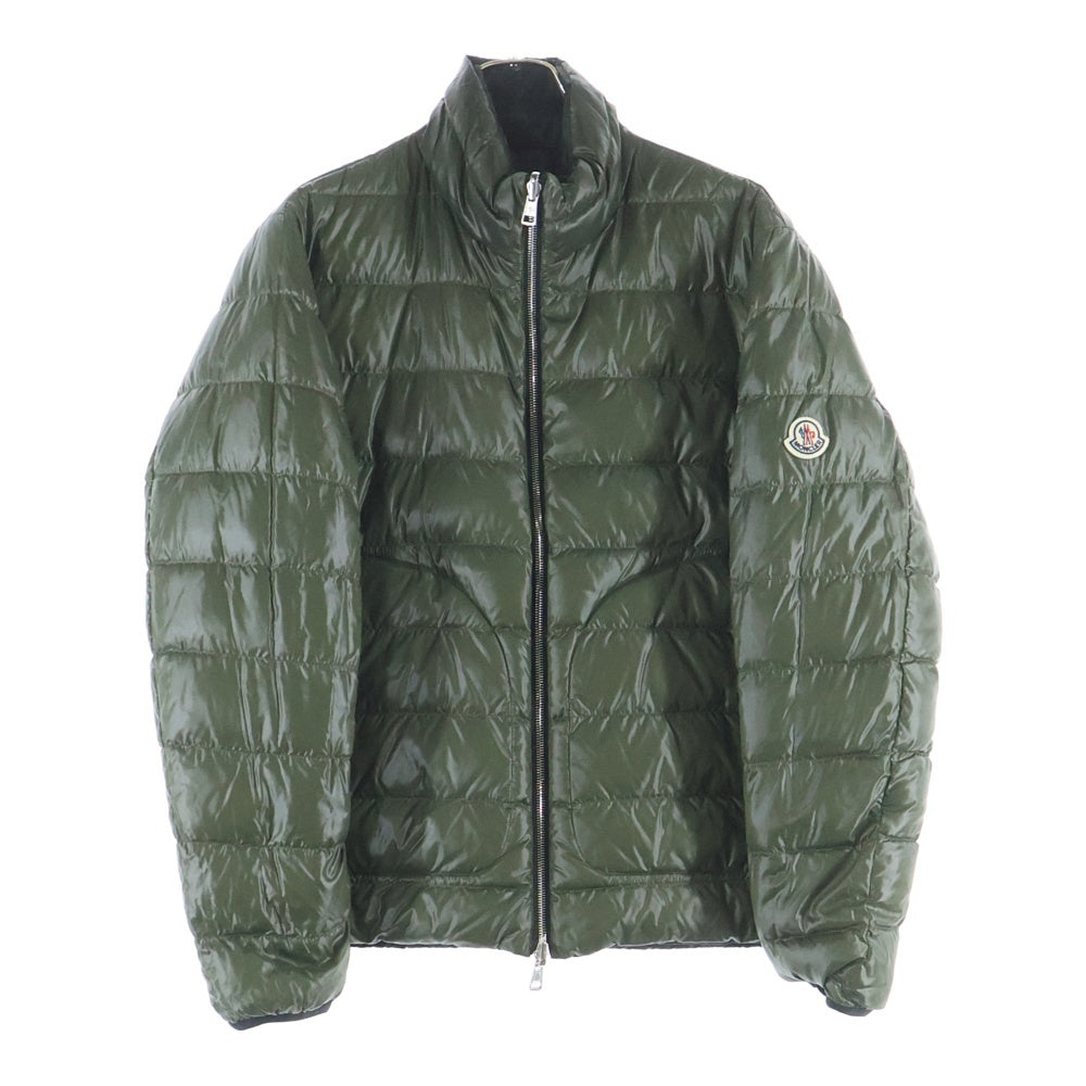 MONCLER(モンクレール) 22AW Pouctal reversible puffer jacket H10911A00130 ポーチクタル リバーシブルダウンジャケット カーキ/グレー
