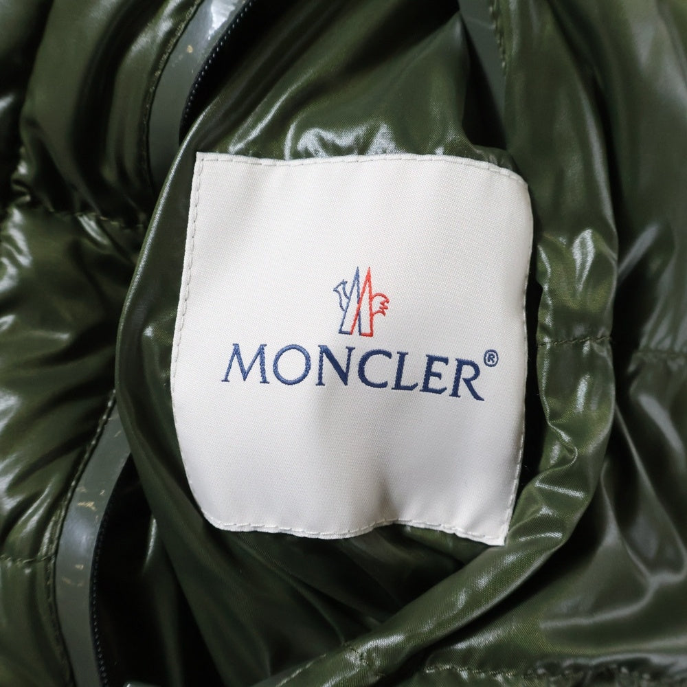 MONCLER(モンクレール) 22AW Pouctal reversible puffer jacket H10911A00130 ポーチクタル リバーシブルダウンジャケット カーキ/グレー