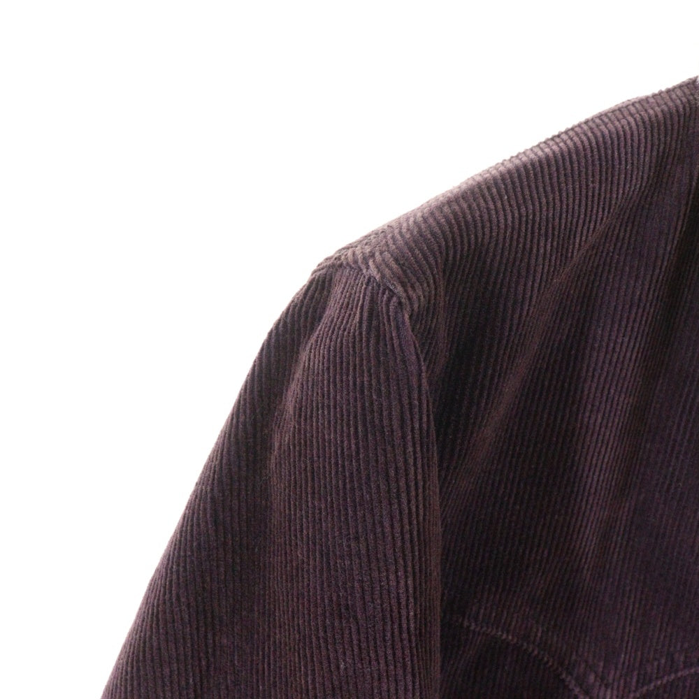 HYSTERIC GLAMOUR(ヒステリックグラマー) 裏ボア地 コーデュロイジャケット パープル 0224AC01