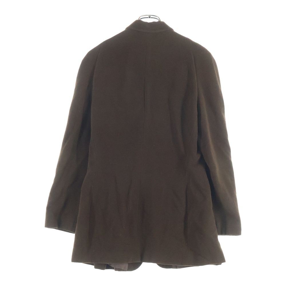 GIORGIO ARMANI(ジョルジオアルマーニ) 90s VINTAGE アンゴラ ウール 1B テーラードジャケット ブラウン レディース
