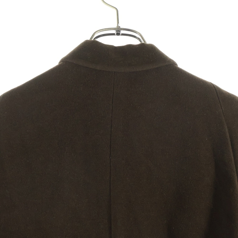 GIORGIO ARMANI(ジョルジオアルマーニ) 90s VINTAGE アンゴラ ウール 1B テーラードジャケット ブラウン レディース