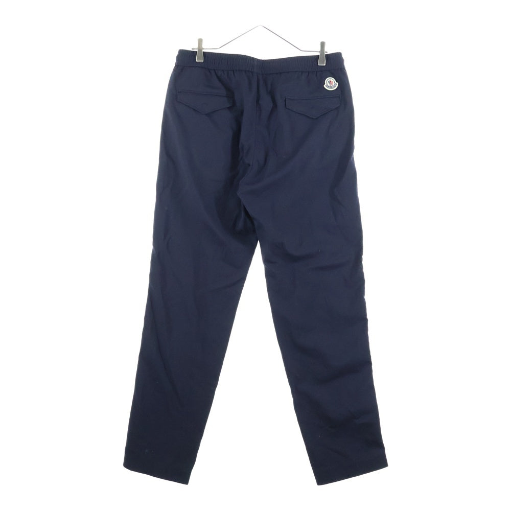 MONCLER(モンクレール) 24AW PANTALONE J10912A00005 パンタローン ウールトラックパンツ ネイビー