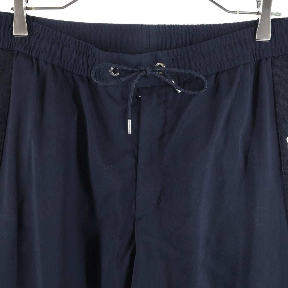 MONCLER(モンクレール) 24AW PANTALONE J10912A00005 パンタローン ウールトラックパンツ ネイビー