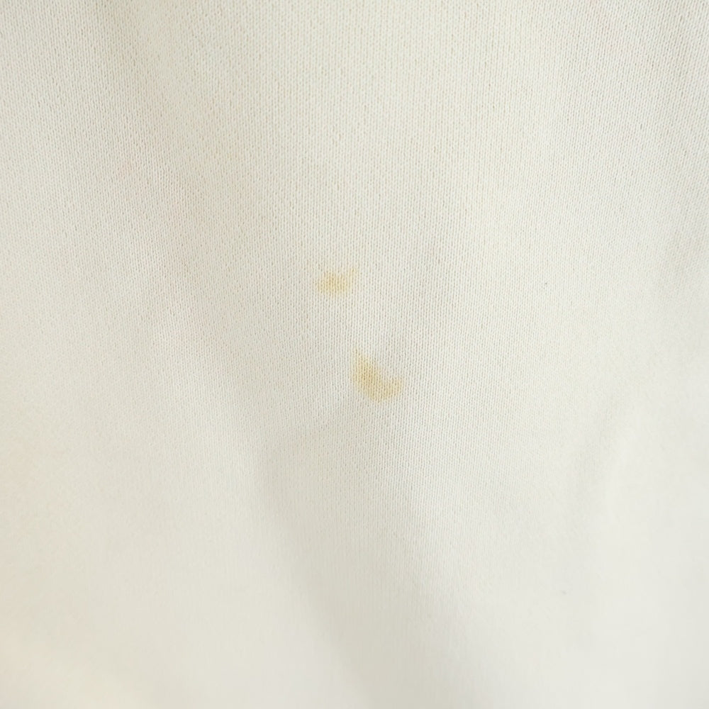 Emotionally Unavailable(エモーショナリー アンアヴェイラブル) フロントロゴプリント クルーネックスウェットトレーナー ベージュ EU-A22-0000-022