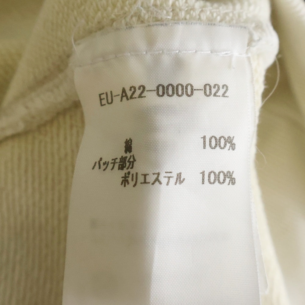 Emotionally Unavailable(エモーショナリー アンアヴェイラブル) フロントロゴプリント クルーネックスウェットトレーナー ベージュ EU-A22-0000-022