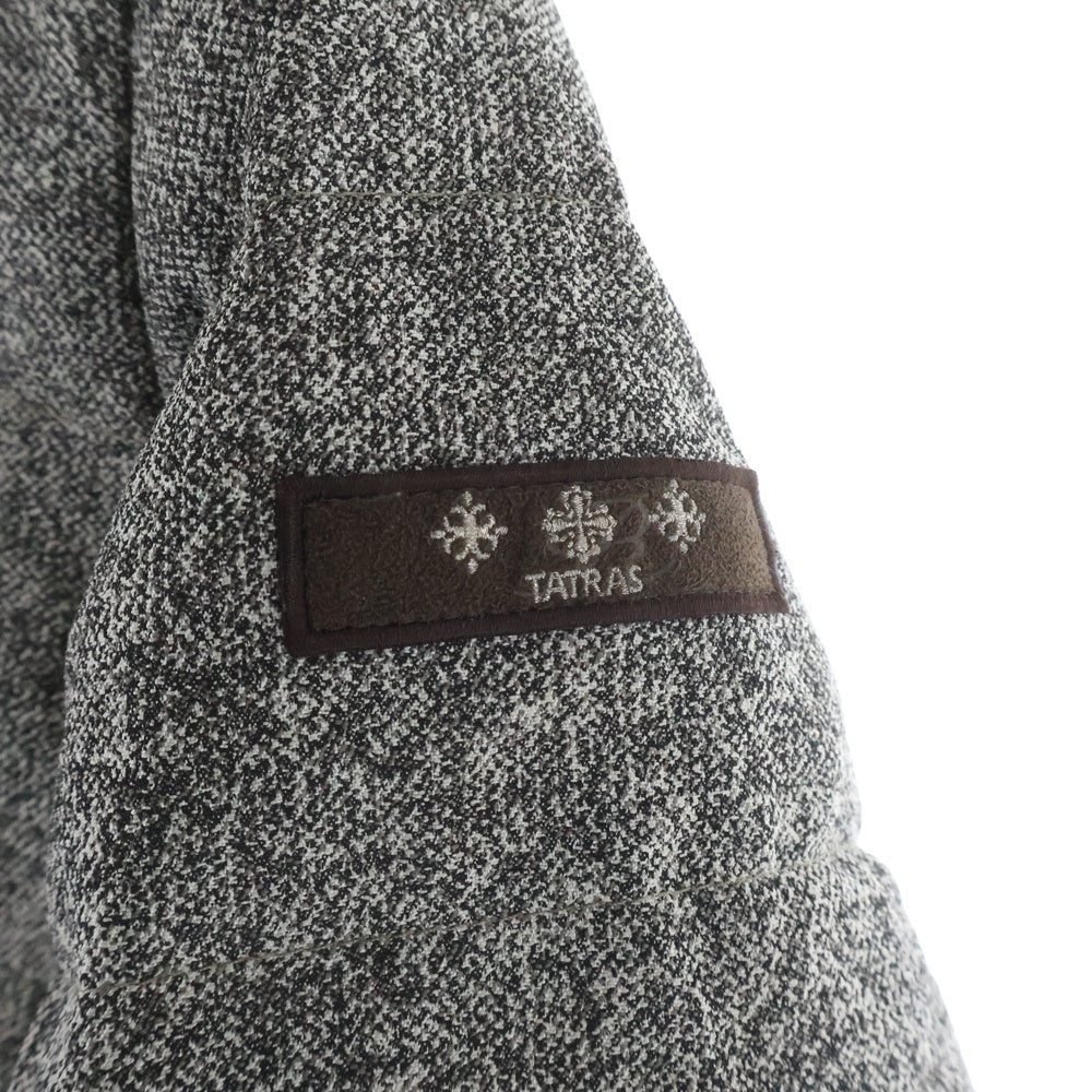 TATRAS(タトラス) ESINO エシーノ ラクーン ファー ダウンジャケット フーディ グレー MTA16A4390