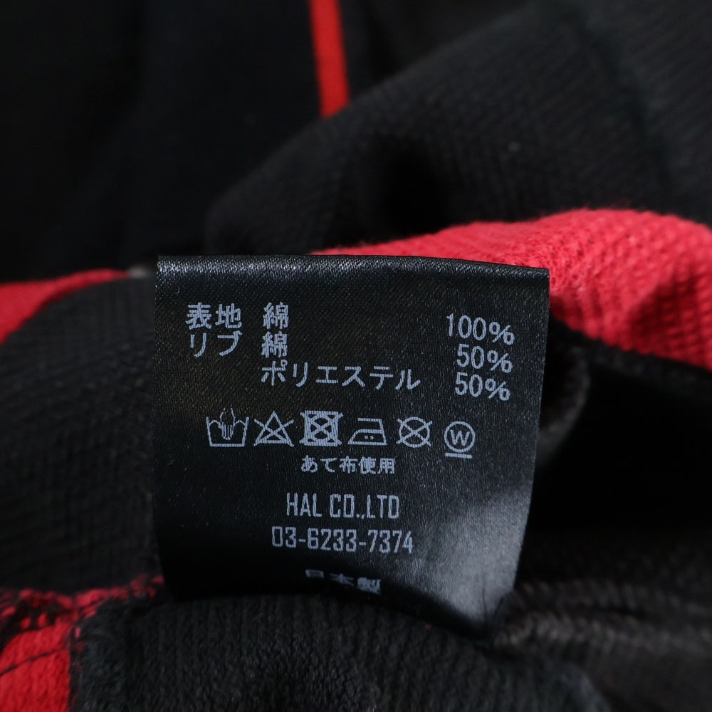 cvtvlist(カタリスト) ラバーワッペン オーバーサイズ コットン 半袖ポロシャツ カットソー ブラック 2101070302