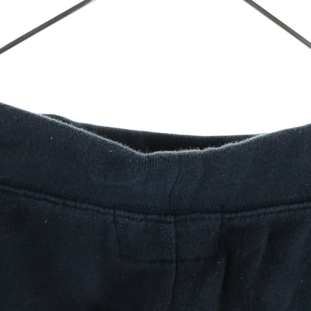 PHATRNK(ファットランク) ワンポント ロゴ スウェット ハーフパンツ ショーツ ブラック