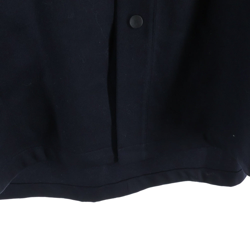 NO BRAND(ノーブランド) salvy(サヴィー) コットン ボタン長袖シャツ ネイビー SV05-3015C