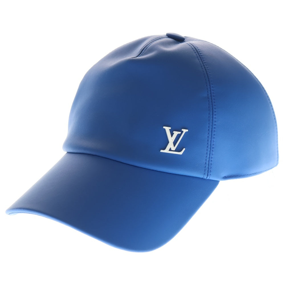 LOUIS VUITTON(ルイヴィトン) Monogram Colours Cap モノグラム カラーズ キャップ レザー 帽子 ブルー M7393L