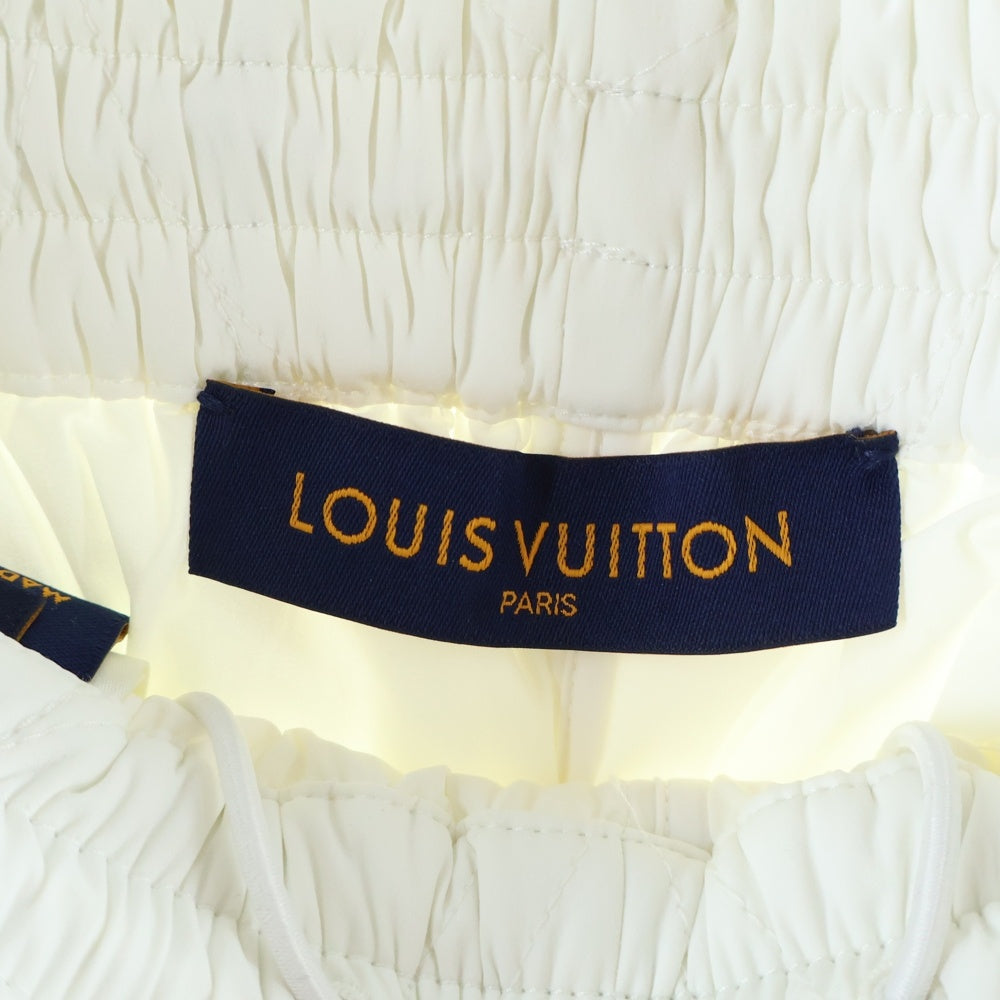 LOUIS VUITTON(ルイヴィトン) 21AW モノグラム フラワー キルティング パンツ ホワイト RM212Q DH1 HLP51W