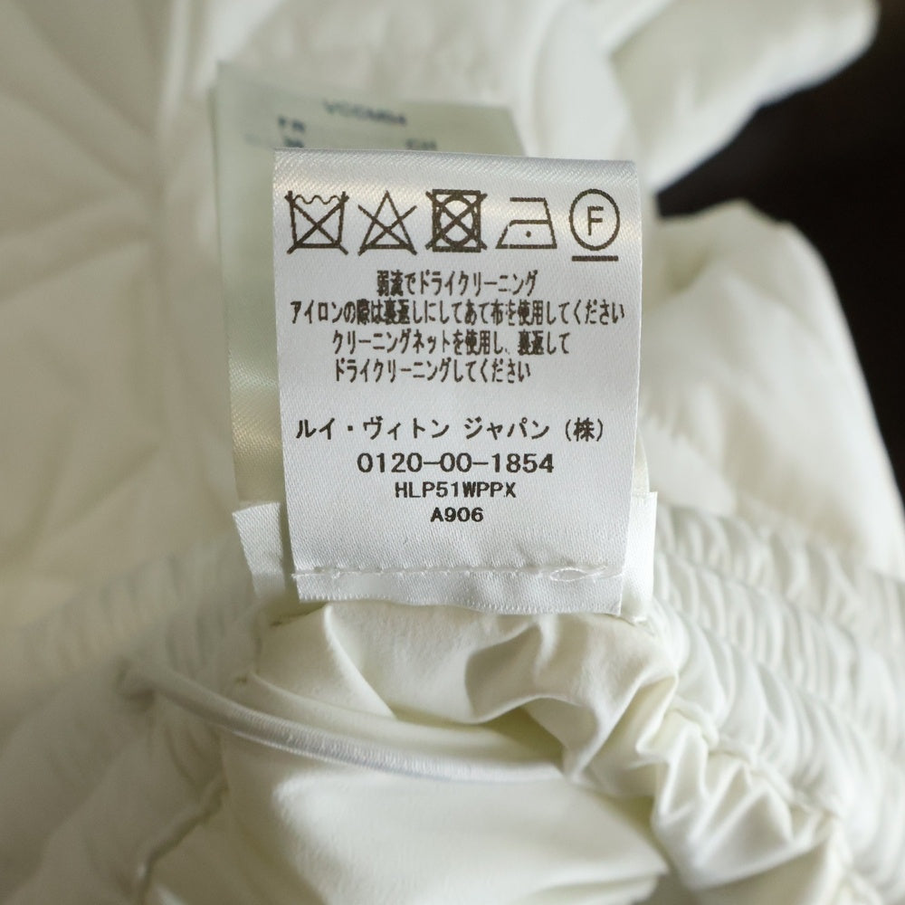 LOUIS VUITTON(ルイヴィトン) 21AW モノグラム フラワー キルティング パンツ ホワイト RM212Q DH1 HLP51W