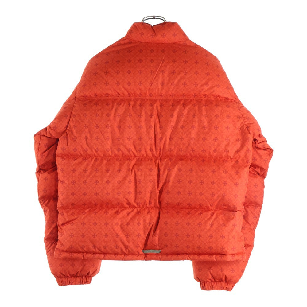 CHROME HEARTS(クロムハーツ) CHplus Stiff Down Jacket CHplus スティッフ ダガージップ クロスボールボタン ダウンジャケット レッド