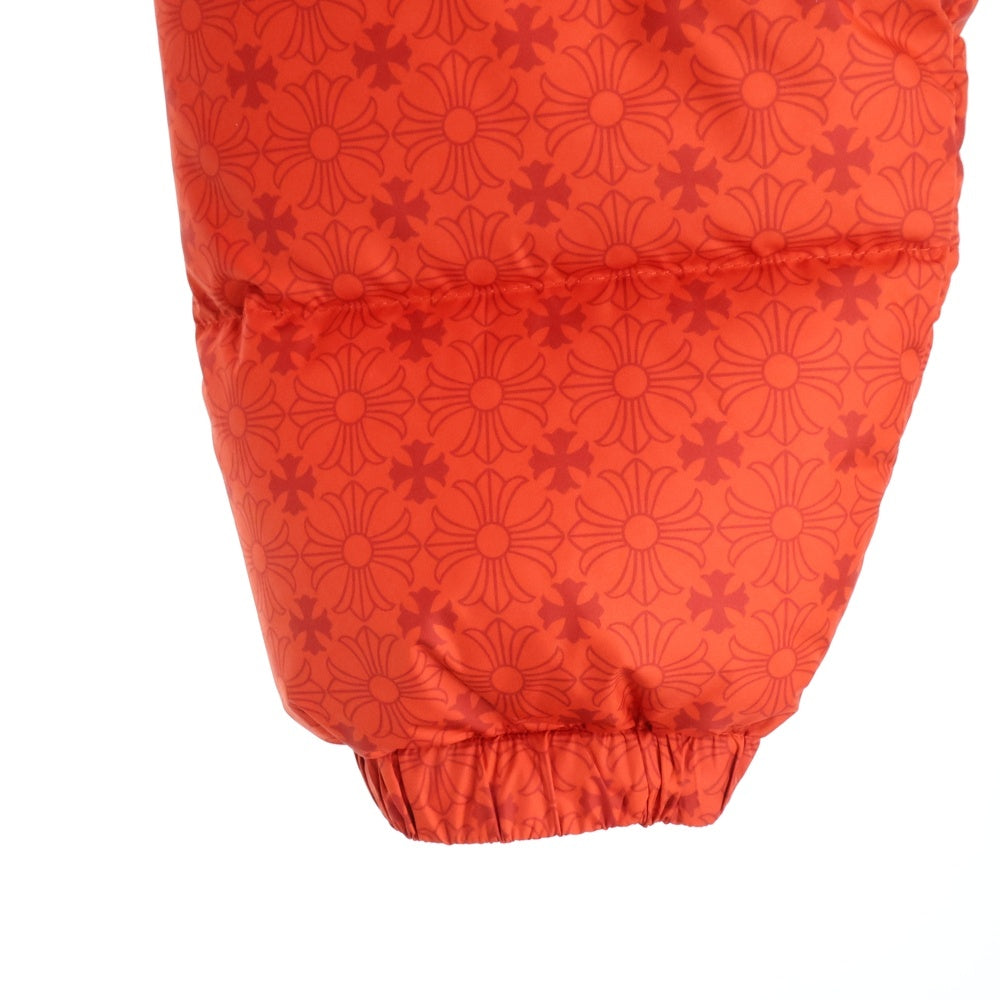 CHROME HEARTS(クロムハーツ) CHplus Stiff Down Jacket CHplus スティッフ ダガージップ クロスボールボタン ダウンジャケット レッド