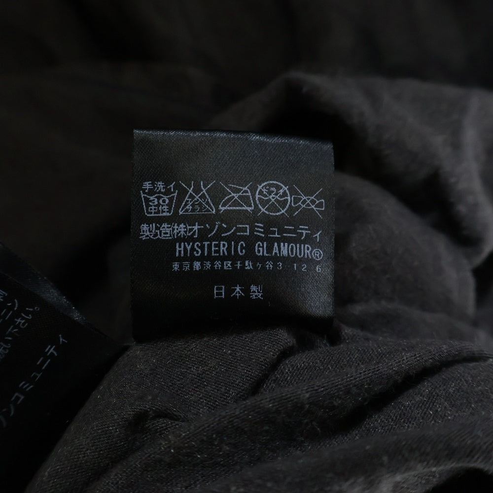 HYSTERIC GLAMOUR(ヒステリックグラマー) 総柄スカルデザイン ノースリーブワンピース グレー レディース 2C0-3470