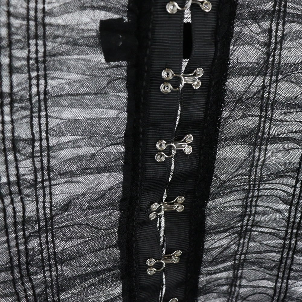 PRANK PROJECT(プランクプロジェクト) RACE MESH CARDIGAN 31251315105 レース メッシュ 長袖カーディガン ブラック レディース