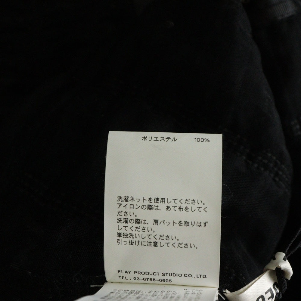 PRANK PROJECT(プランクプロジェクト) RACE MESH CARDIGAN 31251315105 レース メッシュ 長袖カーディガン ブラック レディース