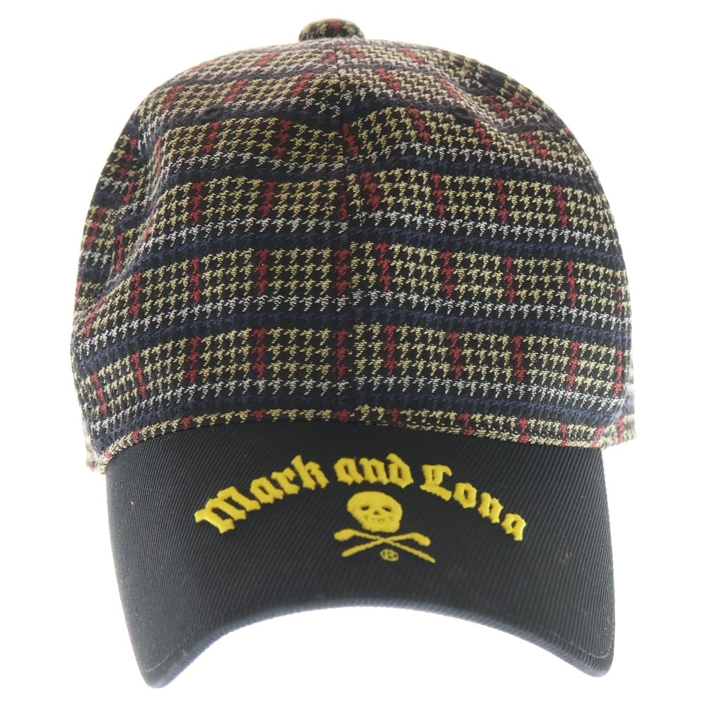 MARK&LONA(マークアンドロナ) スカルロゴ刺繍 ベースボールキャップ マルチ レディース MLF-0C-FC08
