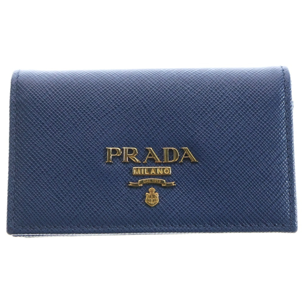 PRADA(プラダ) サフィアーノレザー カードケース ブルー 1MC122 QWA レディース