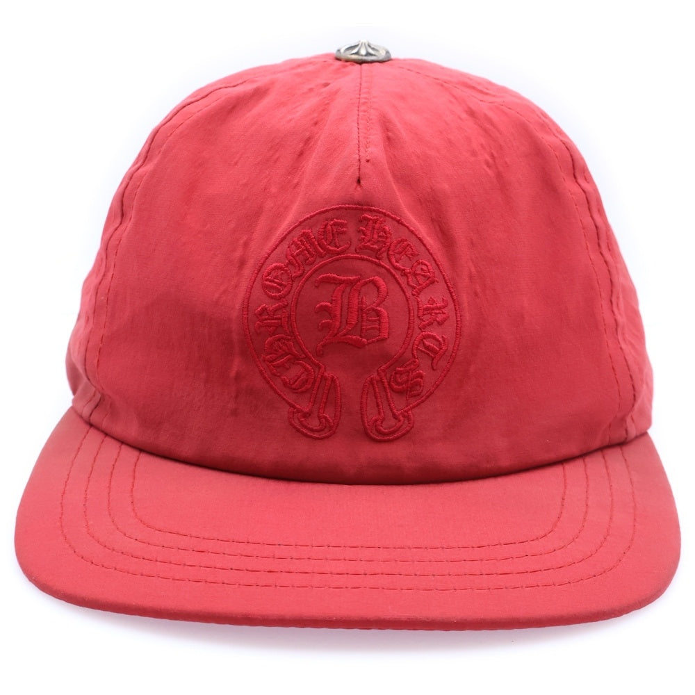 CHROME HEARTS(クロムハーツ) ×BELLA HADID SLOUCH 5-PANEL ベラ ハディッド スロウチ 5パネル ベースボールキャップ 帽子 レッド