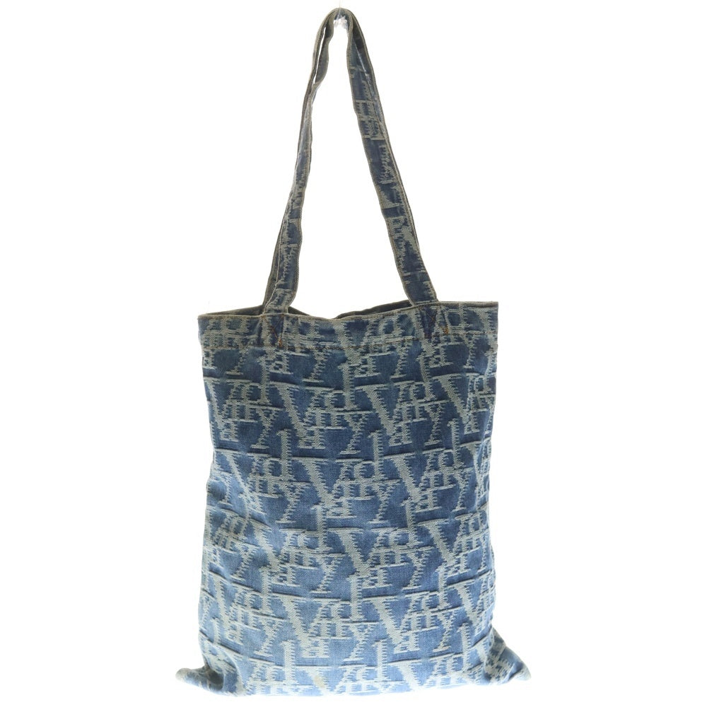 VANDY THE PINK(バンディーザピンク) MONOGRAM TOTE BAG モノグラム トートバッグ ブルー レディース