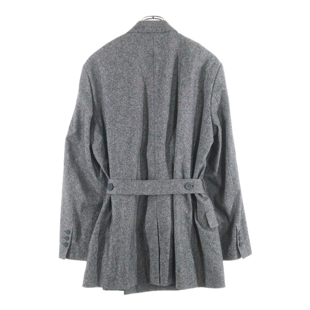 Acne Studios(アクネ ストゥディオズ) Double Breasted Belted Blazer FN-WN-SUIT000313 ダブルブレスト ベルト付きスーツジャケット テーラードジャケット レディース グレー