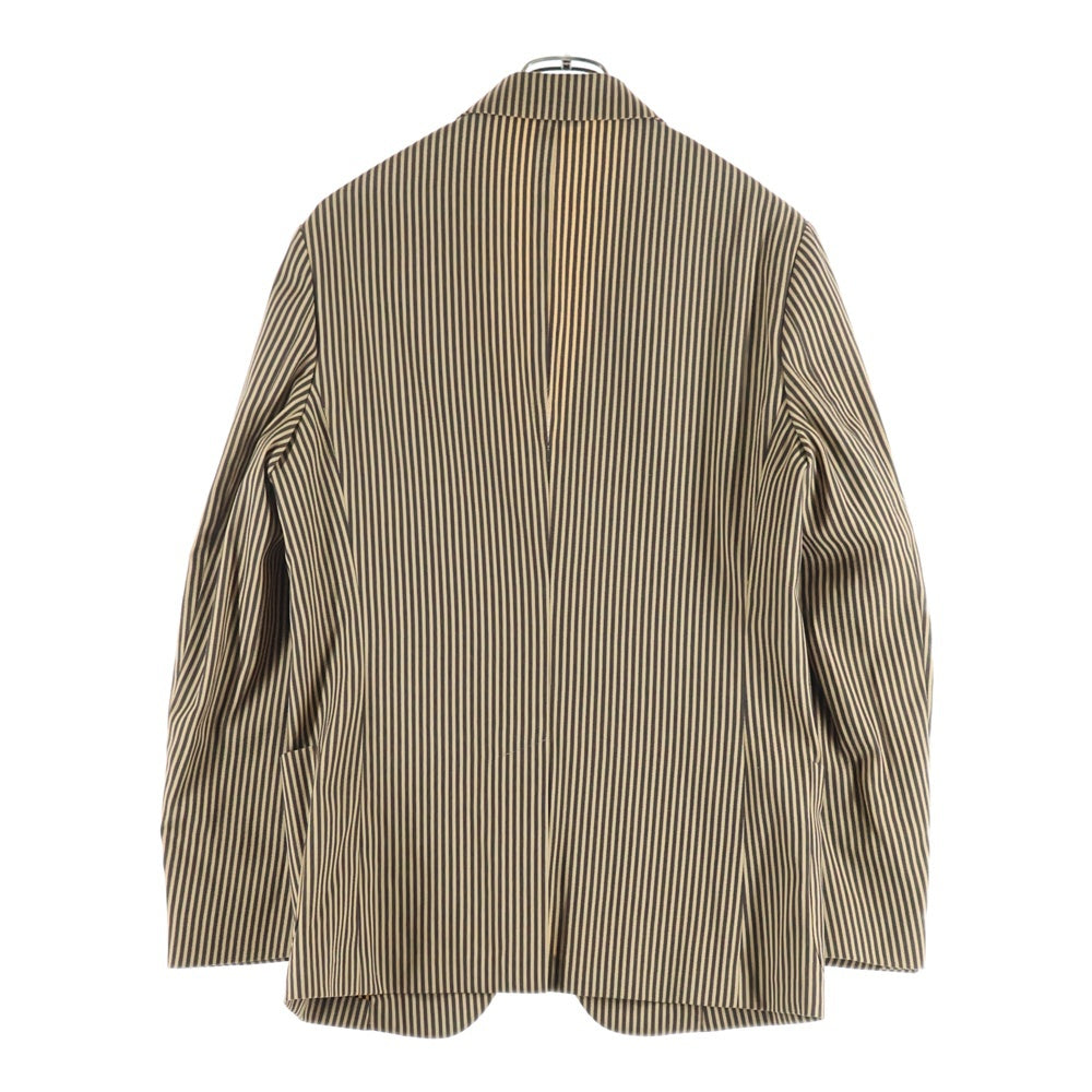 FENDI(フェンディ) Stripe Tailord Jacket FJ0839 O8F ストライプ テーラードジャケット ブラウン