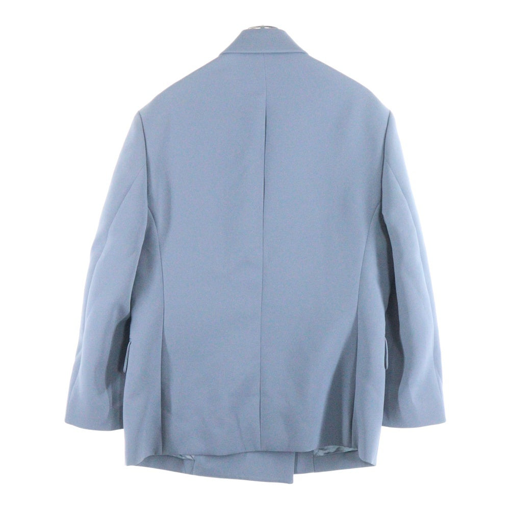 Acne Studios(アクネ ストゥディオズ) 23SS Oversized Double Tailord Jacket FN-WN-SUIT000455 オーバーサイズ ダブルテーラードジャケット ブルー レディース