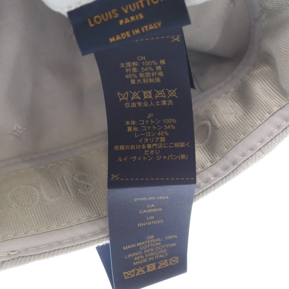 LOUIS VUITTON(ルイヴィトン) キャップ・LV スマッシュ フロントロゴ刺繍ベースボールキャッ 帽子 M7607M レディース