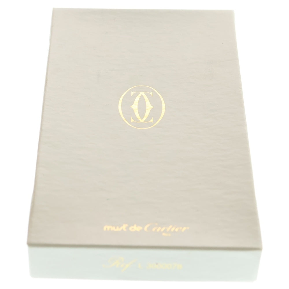 Cartier(カルティエ) マストライン 札入れ 長財布 レザーウォレット ボルドー