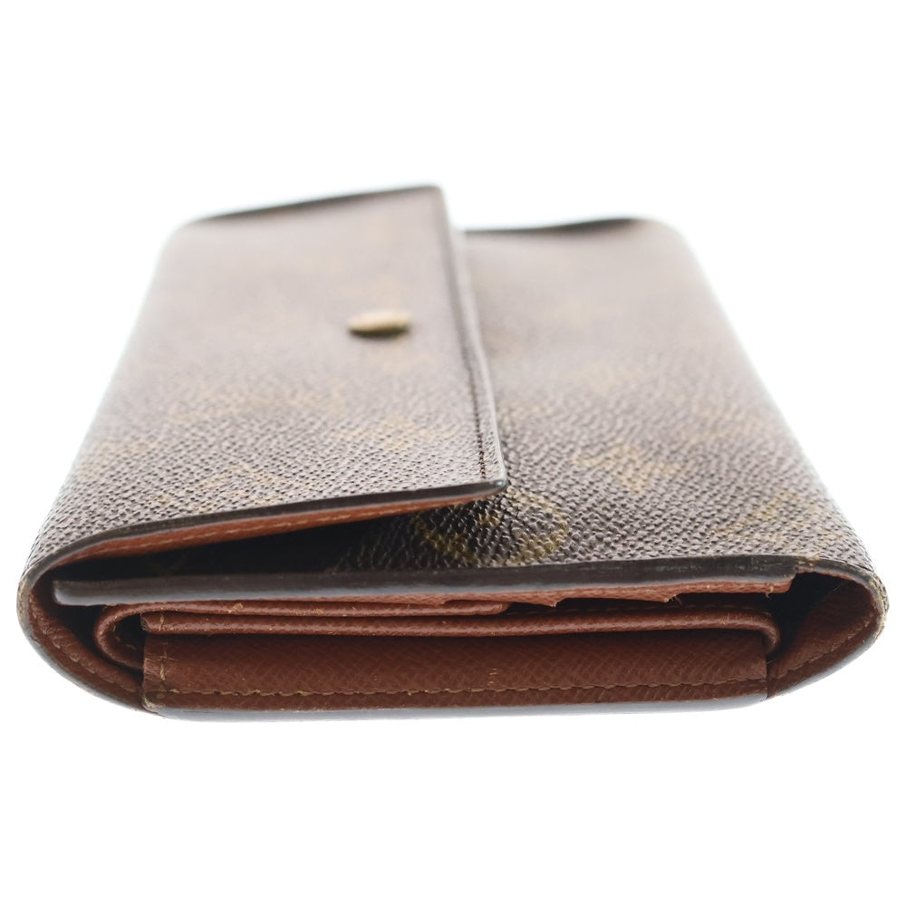 LOUIS VUITTON(ルイヴィトン) ポルトトレゾール インターナショナル モノグラム レザーウォレット 長財布 ブラウン M61215