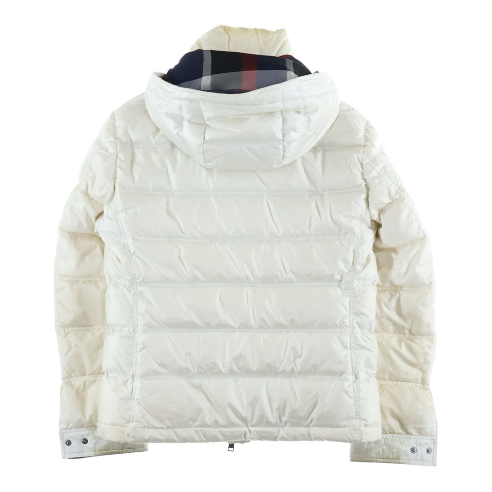 BLACK LABEL CRESTBRIDGE(ブラックレーベルクレストブリッジ) 襟2WAYナイロンダウンジャケット ホワイト 51F73-873-02