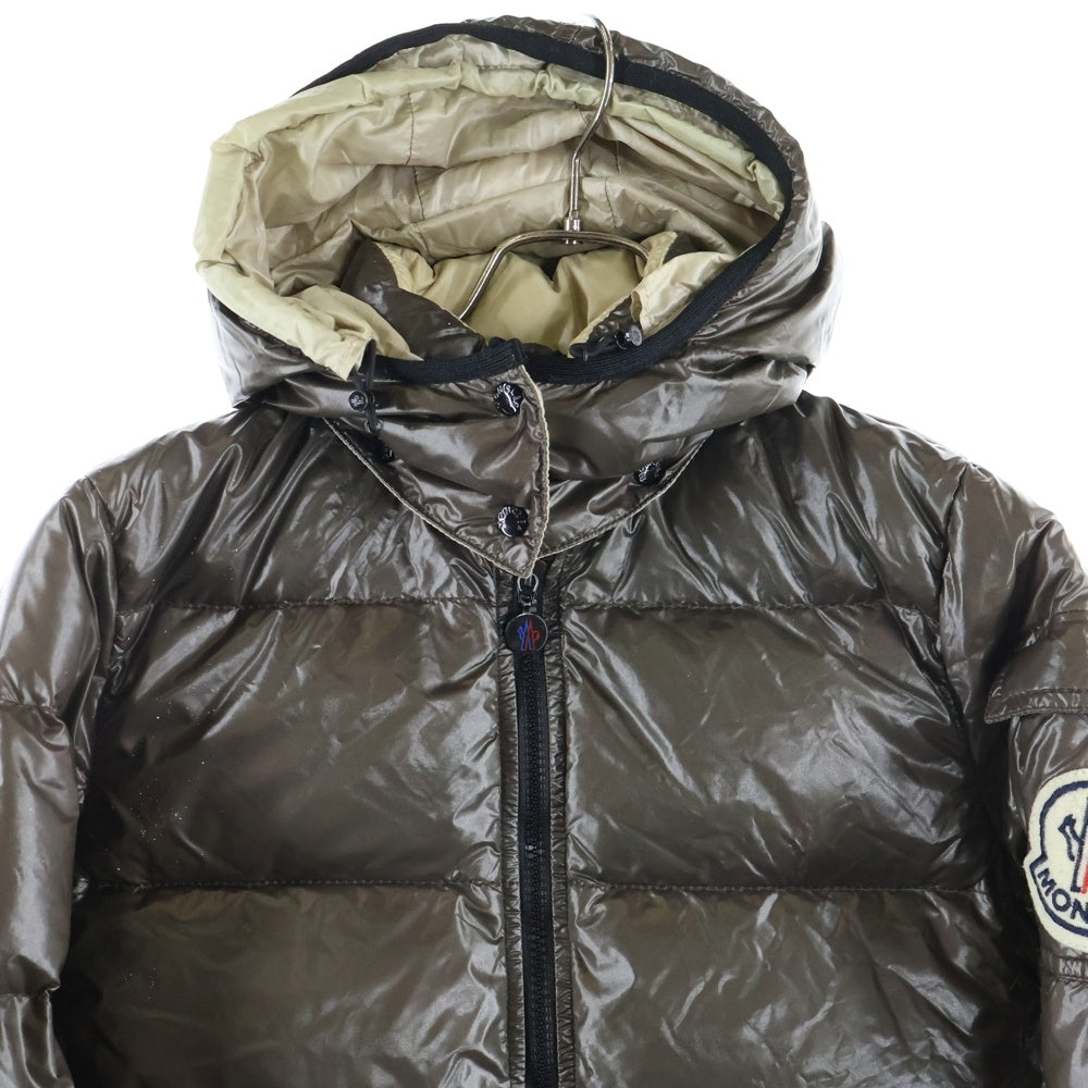 MONCLER(モンクレール) BADIA バディア フーデッド ダウンジャケット レディース ブラウン 45308