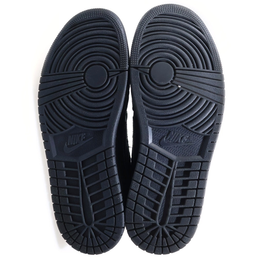 NIKE(ナイキ) ×TRAVIS SCOTT AIR JORDAN 1 LOW OG SP BLACK PHANTOM DM7866-001 エアジョーダン1 ブラックファントム ローカットスニーカー ブラック US8.5/26.5cm