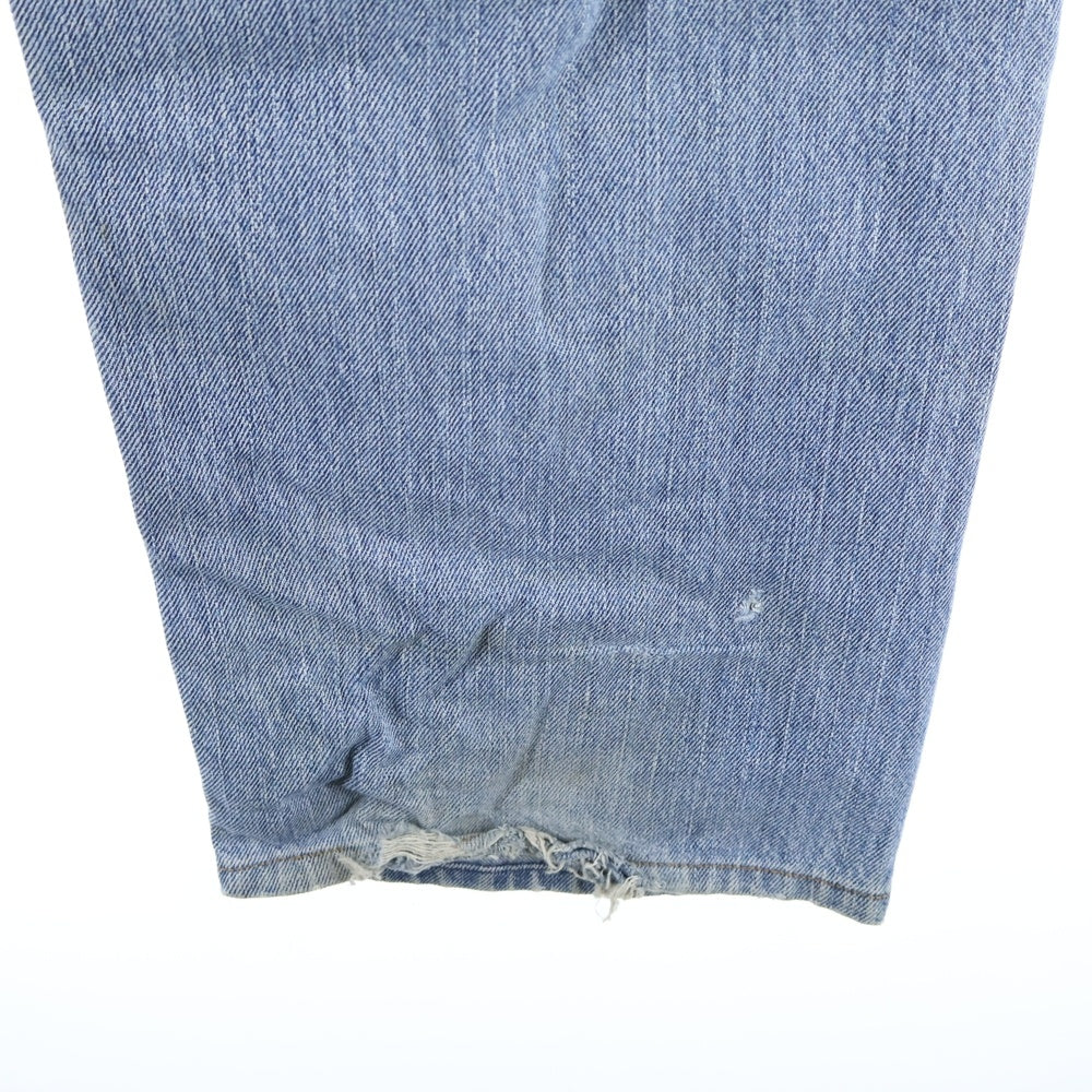 Levi's(リーバイス) 505 REGULAR FIT Denim Pant レギュラーフィット ジップフライ スモールe デニムパンツ ジーンズ ブルー 00505‐4886