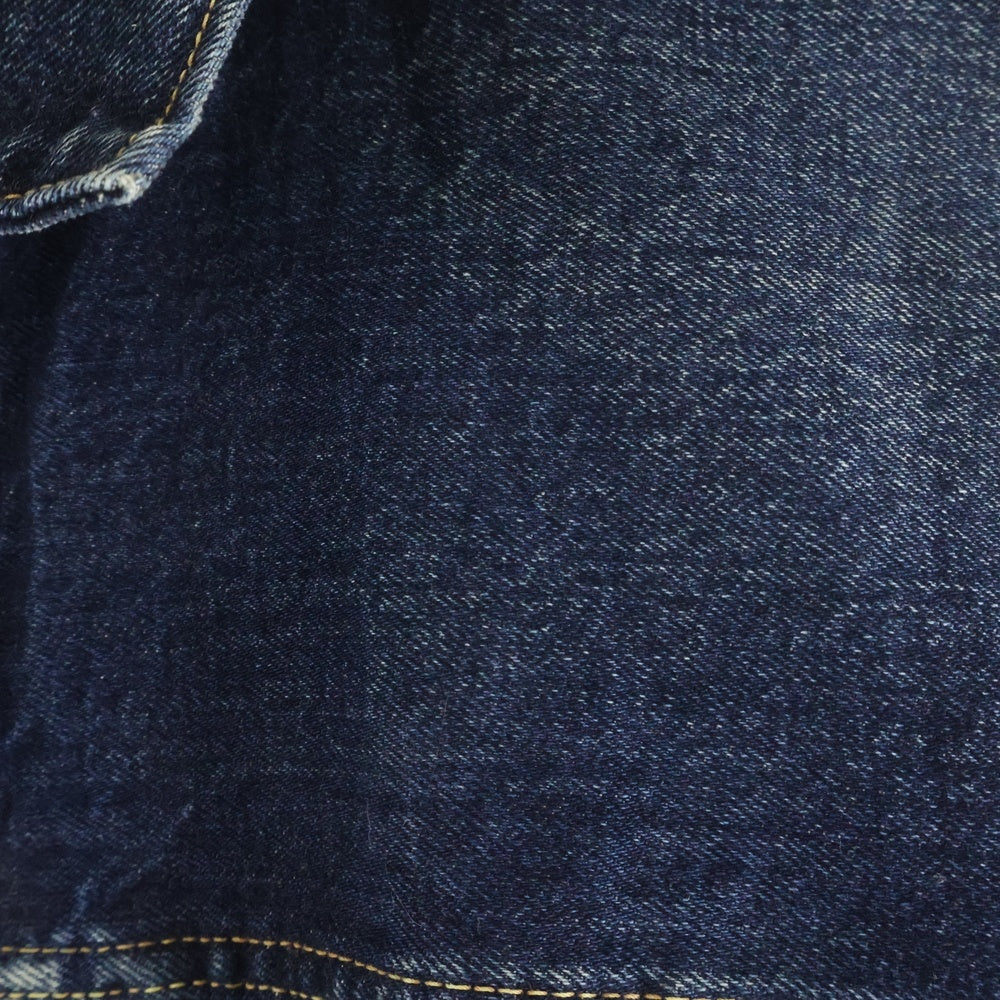 SAINT MICHAEL(セントマイケル) 24SS ×BerBerJin BJ DENIM JKT SM-YS8-0000-C72 ベルベルジン 1stモデル ダメージ加工 デニムジャケット Gジャン インディゴ