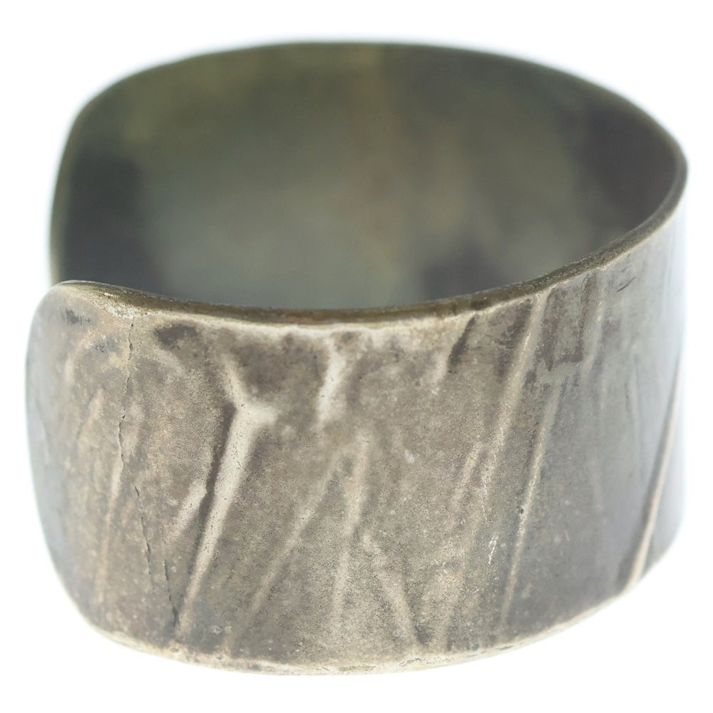 Maison Martin Margiela(メゾンマルタンマルジェラ) 16SS 11 Cuffs Bangle S35UY0181 真鍮製 カフスバングル ブレスレット シルバー