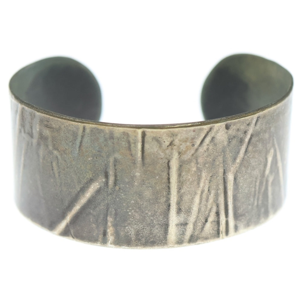 Maison Martin Margiela(メゾンマルタンマルジェラ) 16SS 11 Cuffs Bangle S35UY0181 真鍮製 カフスバングル ブレスレット シルバー