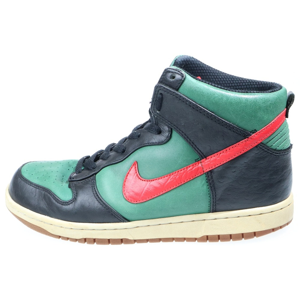 NIKE(ナイキ) 【観賞用 2009年製】DUNK HIGH SPARK LE DJ CLARK KENT 375378-361 × DJクラークケント ダンクハイ サプリーム スパーク ハイカットスニーカー US10/28cm