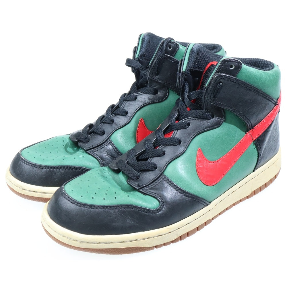 NIKE(ナイキ) 【観賞用 2009年製】DUNK HIGH SPARK LE DJ CLARK KENT 375378-361 × DJクラークケント ダンクハイ サプリーム スパーク ハイカットスニーカー US10/28cm