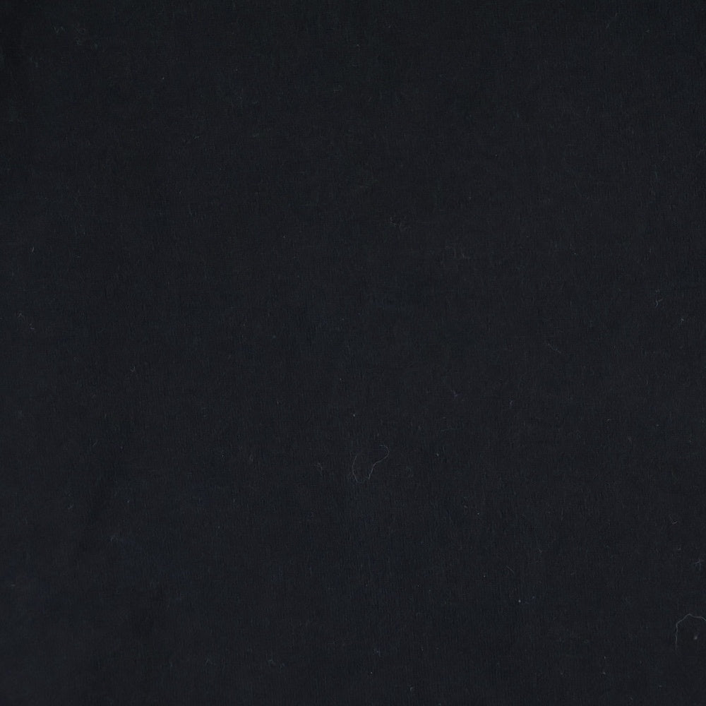 Christian Dior(クリスチャンディオール) 22AW バックローズ刺繍 ロゴプリント クルーネック半袖Tシャツカットソー ブラック 243J685A0677