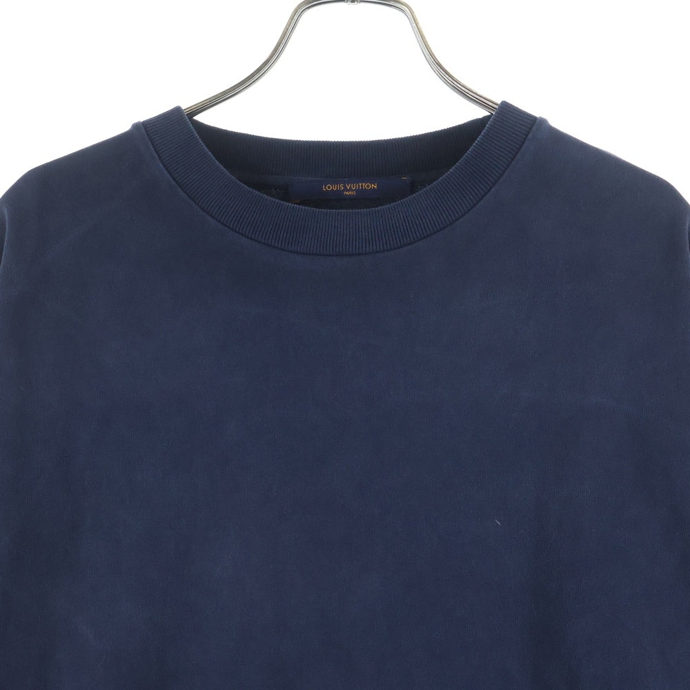 LOUIS VUITTON(ルイヴィトン) 21SS インサイドアウト クルーネック長袖Tシャツカットソー ロンT ネイビー RM211Q JYN HIY46W