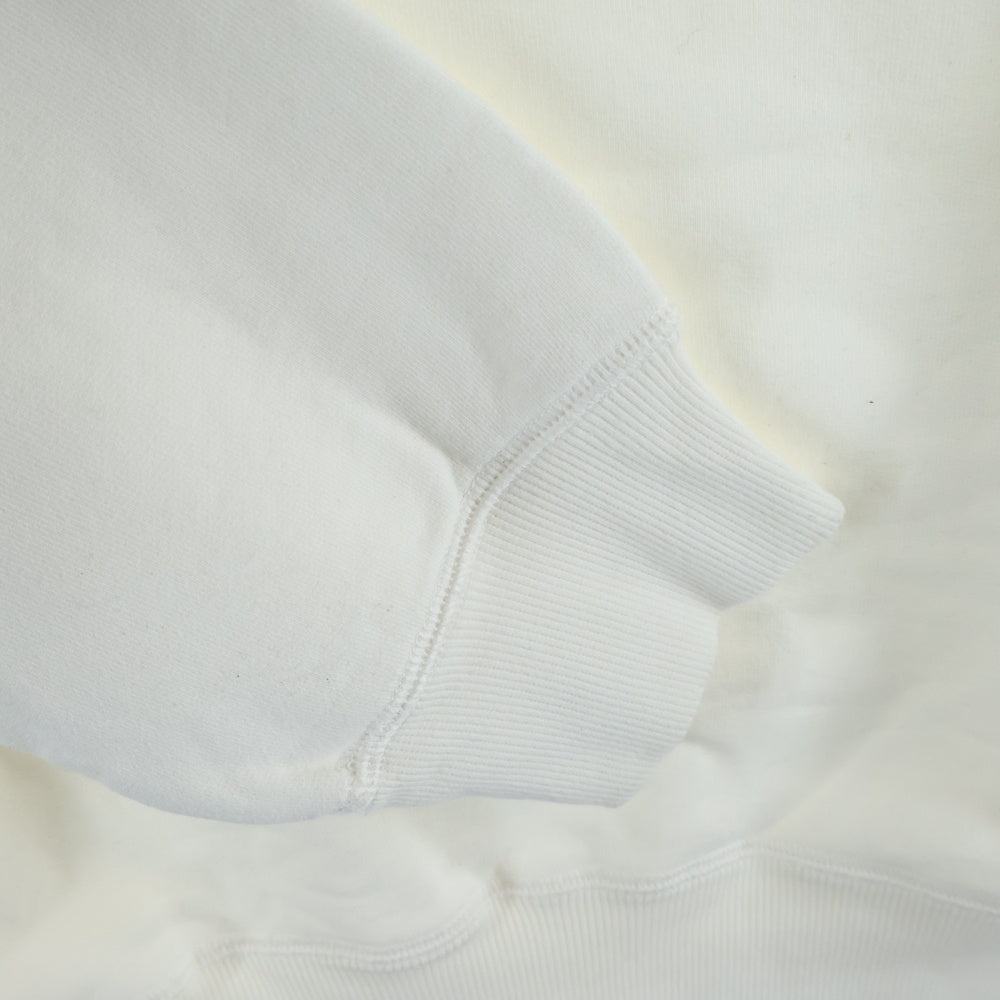 Christian Dior(クリスチャンディオール) 24AW フロントワンポイントロゴ刺繍 プルオーバーパーカー フーディ ホワイト 493J641A0531