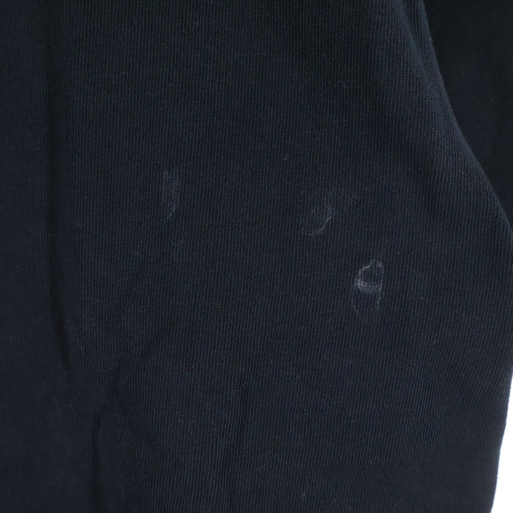 AMI Alexandre Mattiussi(アミアレクサンドルマテュッシ) ハートロゴ クルーネック半袖Tシャツ カットソー ブラック UTS004.726