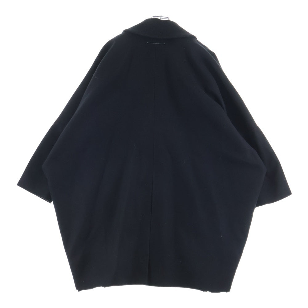 MM6 Maison Margiela(エムエムシックスメゾンマルジェラ) 15AW Wool chester Coat S32AA0104 ウールチェスターコート ブラック レディース