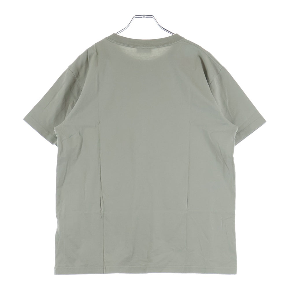 Christian Dior(クリスチャンディオール) 23AW CDワッペンロゴ クルーネック 半袖Tシャツカットソー カーキ 393J696H0677