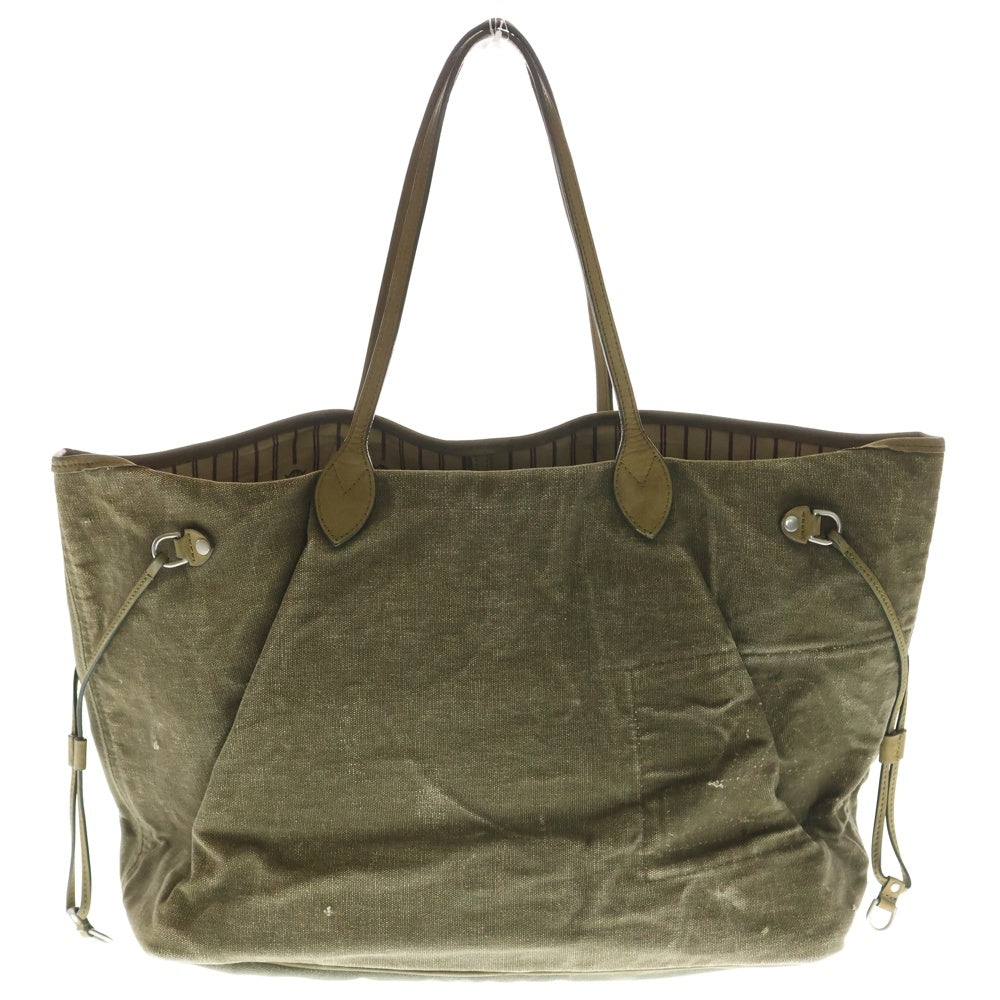 READY MADE(レディメイド) VINTAGE COTTON ROOMY BAG ヴィンテージコットン ルーミーバッグ トートバッグ カーキ レディース